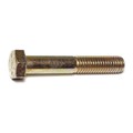 Midwest Fastener Grade 8, 1/2"-13 Hex Head Cap Screw, Zinc Yellow Steel, 3 in L, 4 PK 62927